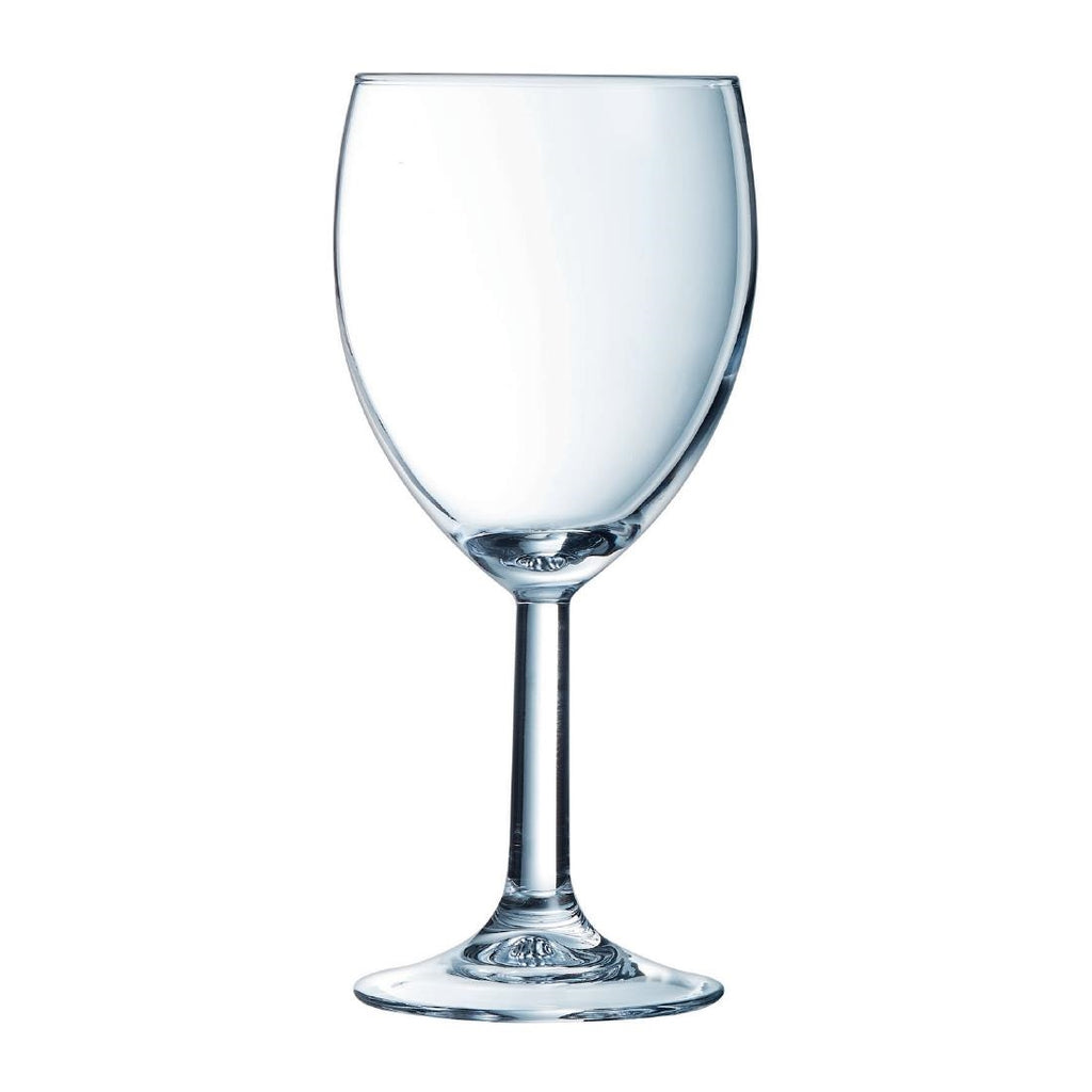 Arcoroc Savoie Wine Glasses UKCA CE Marked 250ml (Pack of 24) - HW683 Wine Glasses Arcoroc   