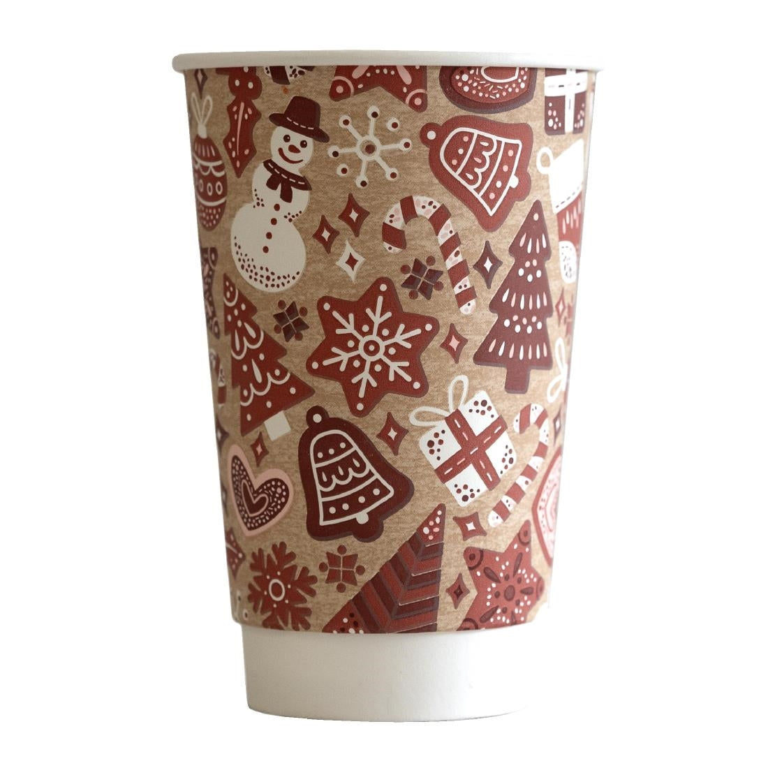 Vegware Double Wall 2024 Xmas Cup 89-Series - 16oz (Pack of 400) - HX494 Disposable Cups Vegware   