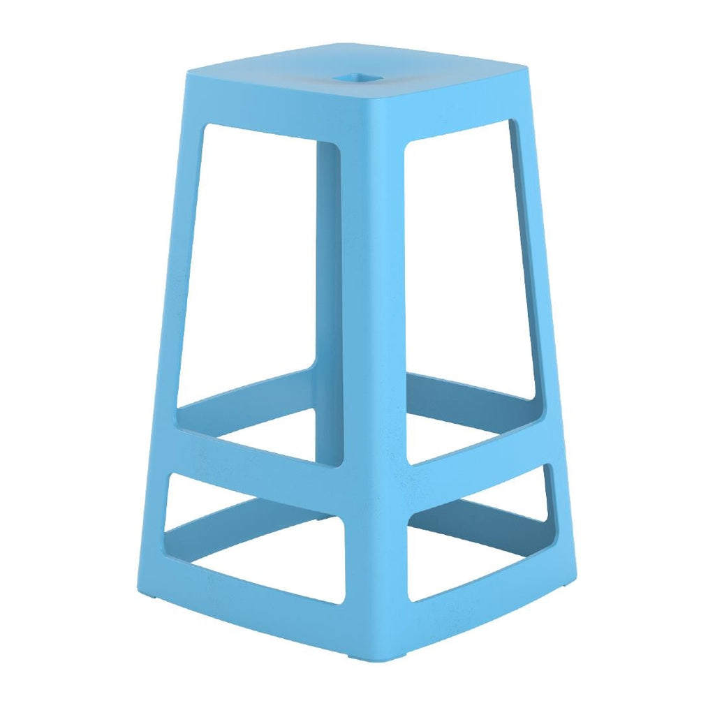 Origin Base Mid Stool Pastel Blue 430x430x560mm (Pack of 2) - HX781 All Stools Origin   