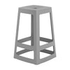 Origin Base Mid Stool Mouse Grey 430x430x560mm (Pack of 2) - HX784 All Stools Origin   