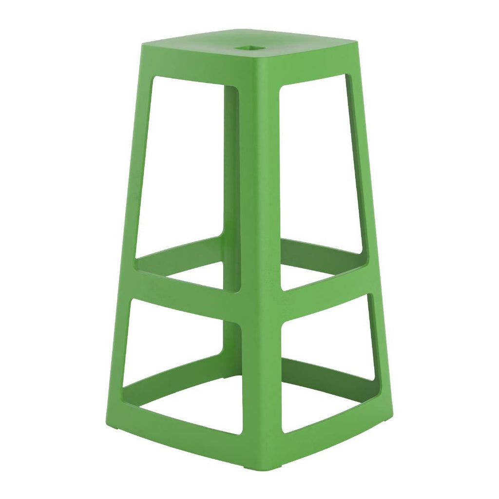 Origin Base High Stool May Green 450x450x750mm (Pack of 2) - HX787 All Stools Origin   