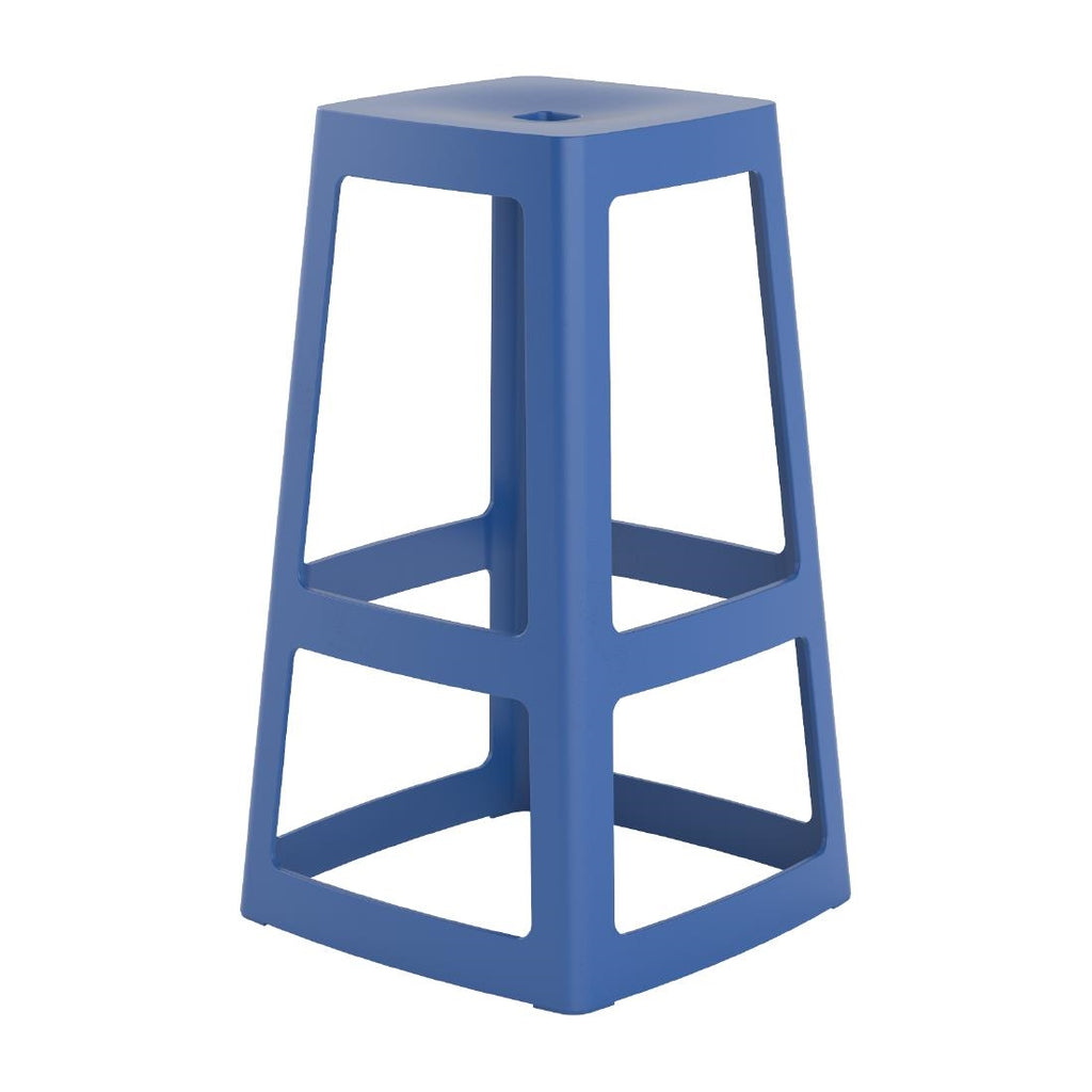 Origin Base High Stool Violet Blue 450x450x750mm (Pack of 2) - HX790 All Stools Origin   