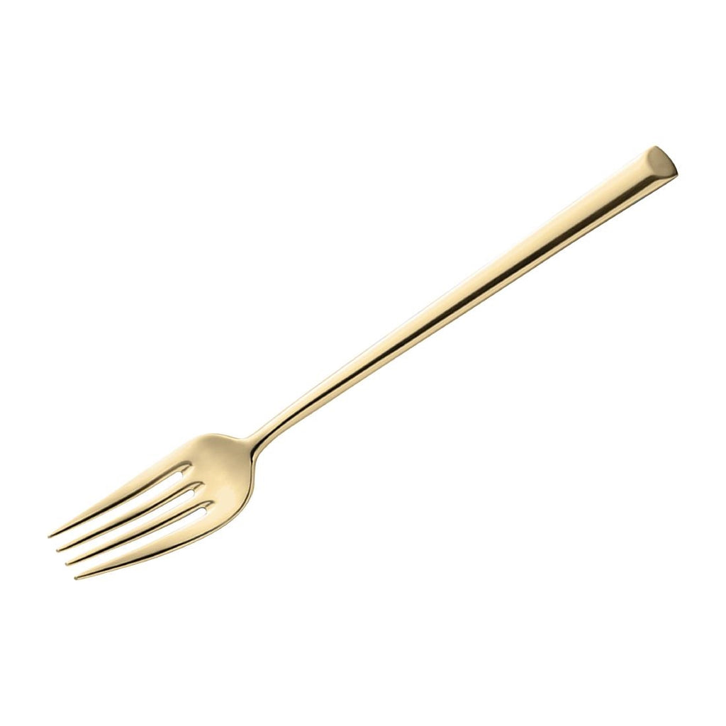 Amefa Metropole Gold Table Forks (Pack of 12 - HY050 Amefa Cutlery Amefa   