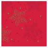 Swantex Lunch Napkins Merry & Bright Red 33x33cm 2ply 1/4 Fold (Pack of 1000) - HY172 Paper Napkins Swantex   