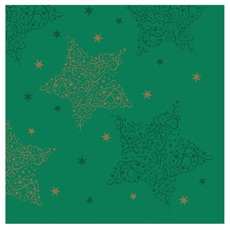 Swantex Lunch Napkins Merry & Bright Pine 33x33cm 2ply 1/4 Fold (Pack of 1000) - HY173 Paper Napkins Swantex   