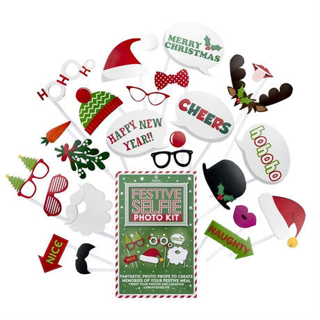 Swantex Festive Selfie Photo Kit (Pack of 8) - HY183  Swantex   