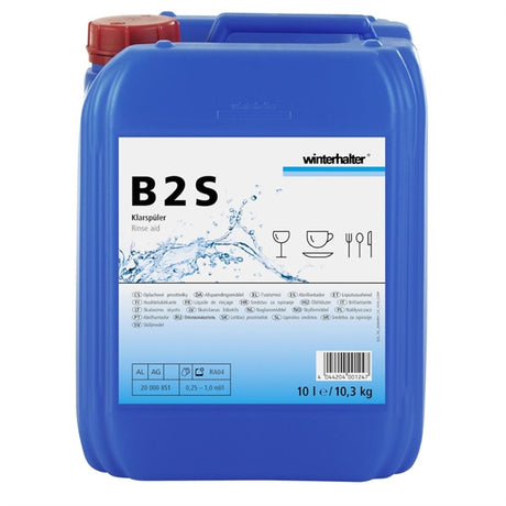 Winterhalter B2S Acidic Rinse Aid 10Ltr - HY208  Winterhalter   