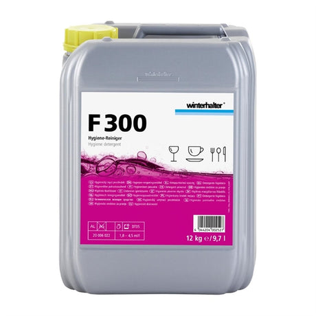 Winterhalter F300 Aluminium Safe All Purpose Hygienic Detergent 9.7Ltr - HY212  Winterhalter   