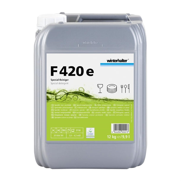 Winterhalter F420e Environmentally Friendly Bistro Detergent 9.9Ltr - HY213  Winterhalter   