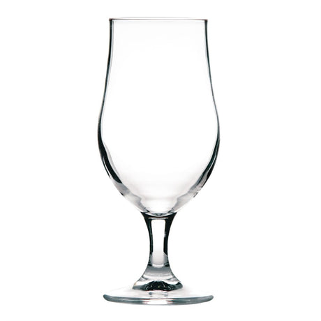 Onis Munique Stemmed Beer Glasses Nucleated UKCA 370ml (Pack of 6) - HY227 Beer Glasses Onis   