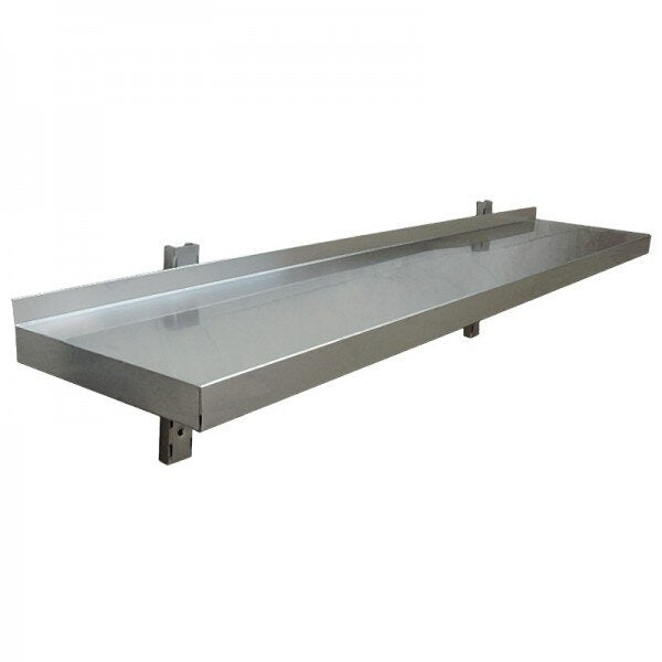 Hamoki Stainless Steel Wall Shelf Width 600mm - 141031 Stainless Steel Wall Shelves Hamoki   