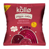 Kallo Beetroot and Balsamic Veggie Cake Snack Bags 22g (Pack of 12) - KA517  Kallo   