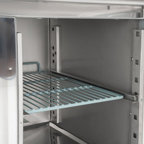 Koldbox 2 Door GN1/1 Refrigerated Counter 282L Gastronorm Fridge - KXRC2 Refrigerated Counters - Double Door Koldbox   