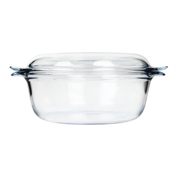 Pyrex Round Glass Casserole Dish 3.75Ltr - P590 Oven to Table Pyrex