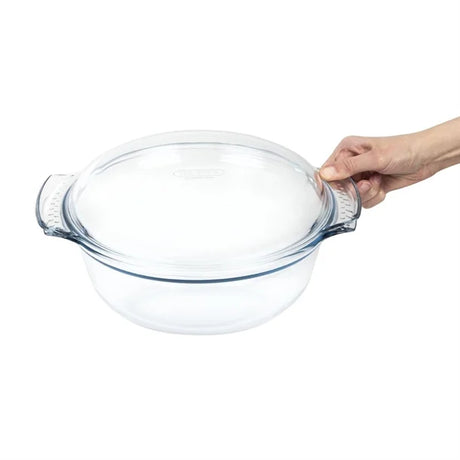 Pyrex Round Glass Casserole Dish 3.75Ltr - P590 Oven to Table Pyrex