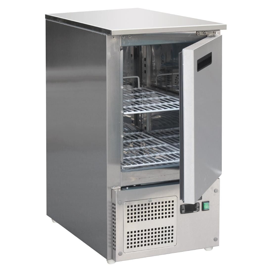 Polar G-Series Saladette Freezer Single Door 88Ltr - FA443 - Graded Refrigerated Counters - Single Door Polar   