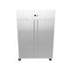 Empire Upright Double Door Stainless Steel Gastronorm Fridge 1200 Litre - EMP-GN1200SS Refrigeration Uprights - Double Door Empire