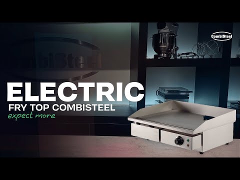 Combisteel Electric Counter Top Frying Griddle - 7455.1075 Electric Griddles Combisteel