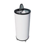 Empire Drinks Can Dump Impulse Barrel Cooler White - EMP-CC77 Single Door Bottle Coolers Empire   