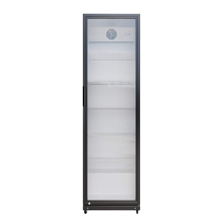 Empire Single Door Upright Display Cooler Fridge Merchandiser - SS-P390WD Upright Single Door Bottle Coolers Empire   