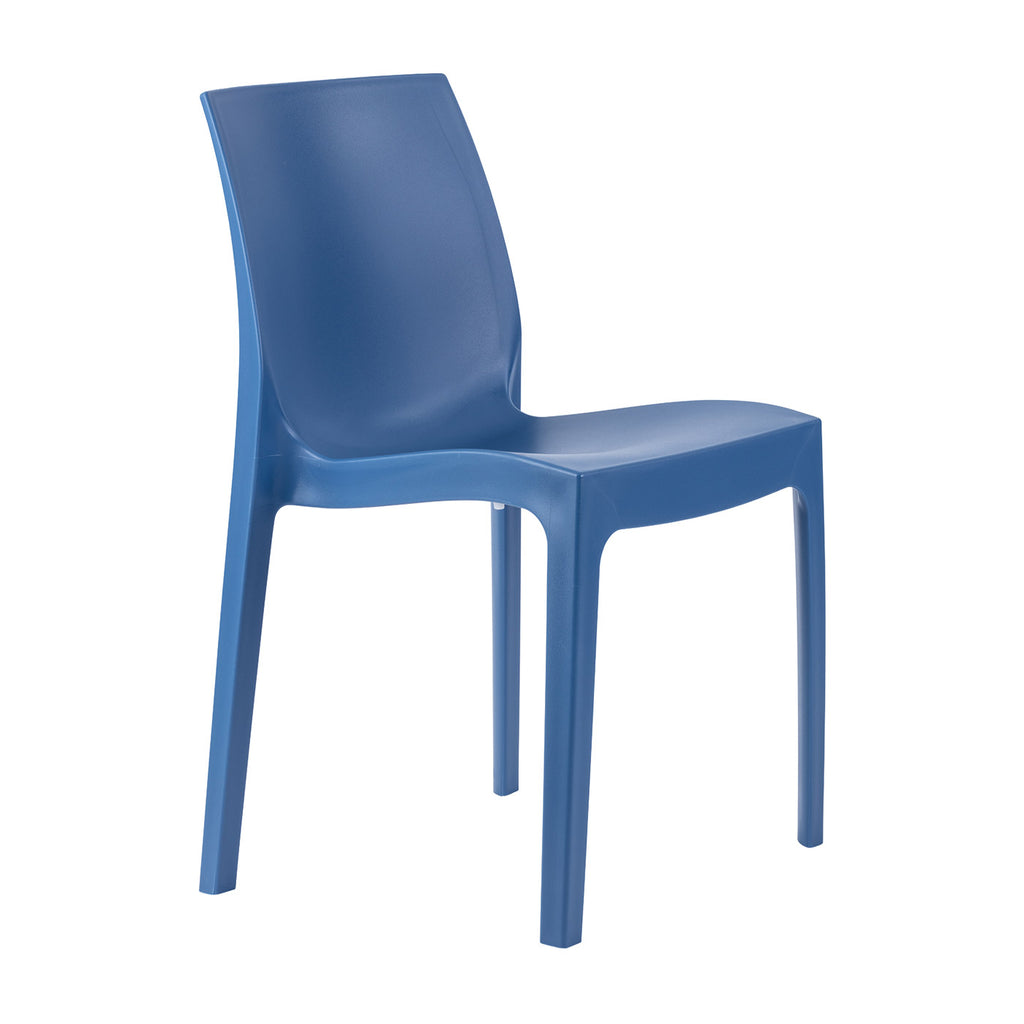 Tabilo Strata Polypropylene Chair - Blue Canteen / Break out chair Tabilo   