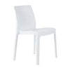 Tabilo Strata Polypropylene Chair - White Canteen / Break out chair Tabilo   