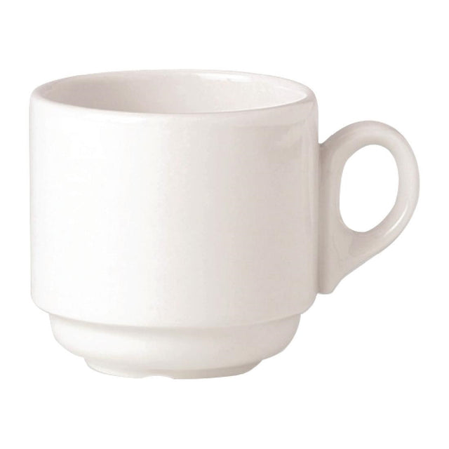 Steelite Simplicity White Atlanta Stacking Cups 212ml (Pack of 36) - V0040 Steelite Performance Steelite   