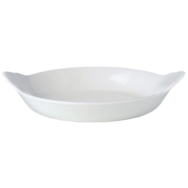 Steelite Simplicity Cookware Round Eared Dishes 215mm (Pack of 12) - V0146 Steelite Performance Steelite   