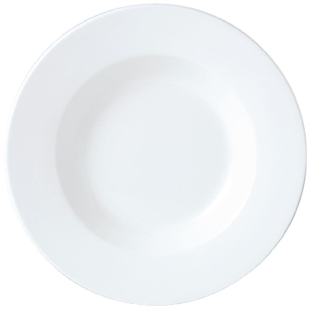 Steelite Simplicity White Pasta Dishes 300mm (Pack of 6) - V0179 Steelite Performance Steelite   