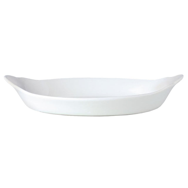 Steelite Simplicity Cookware Oval Eared Dishes 245mm (Pack of 24) - V0148 Steelite Performance Steelite   