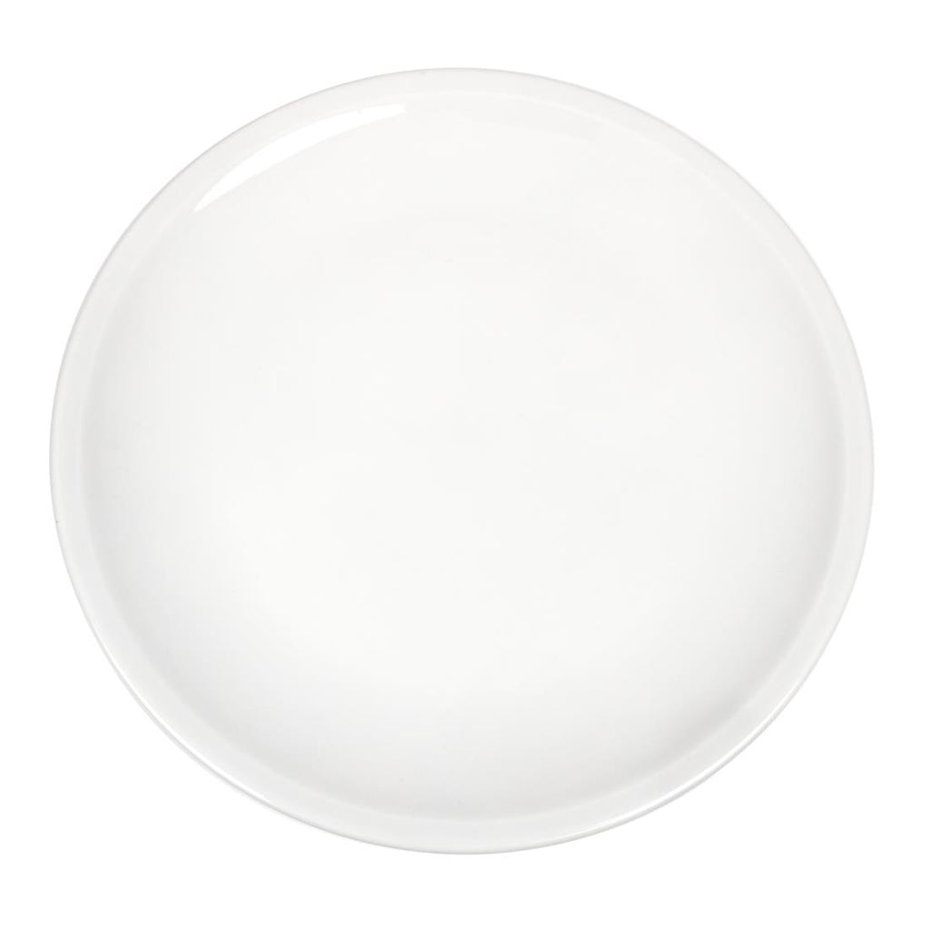 Steelite Simplicity White Pizza Plates 315mm (Pack of 6) - V0246 Steelite Performance Steelite   