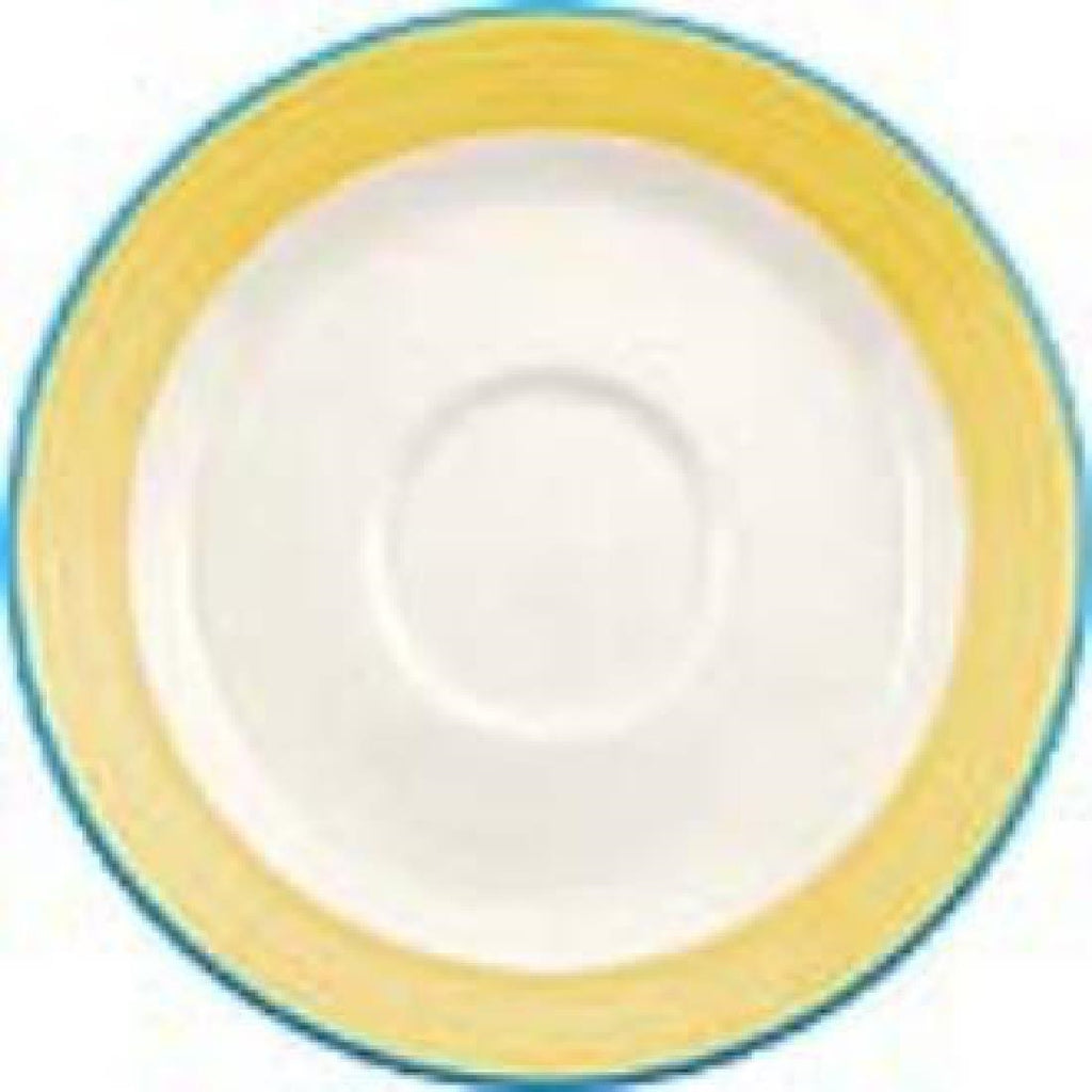 Steelite Rio Yellow Saucers 150mm (Pack of 36) - V2974 Steelite Performance Steelite   