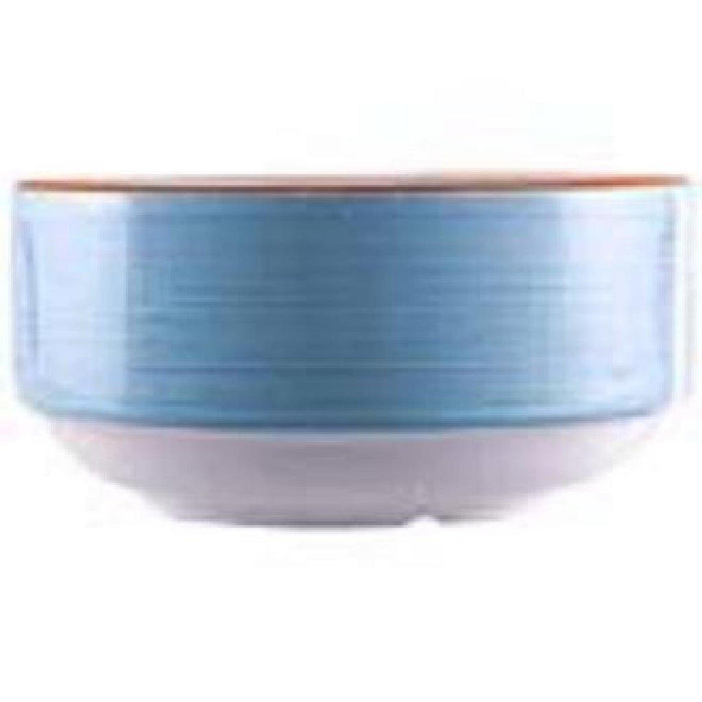 Steelite Rio Blue Stacking Soup Bowls 285ml (Pack of 36) - V3030 Steelite Performance Steelite   