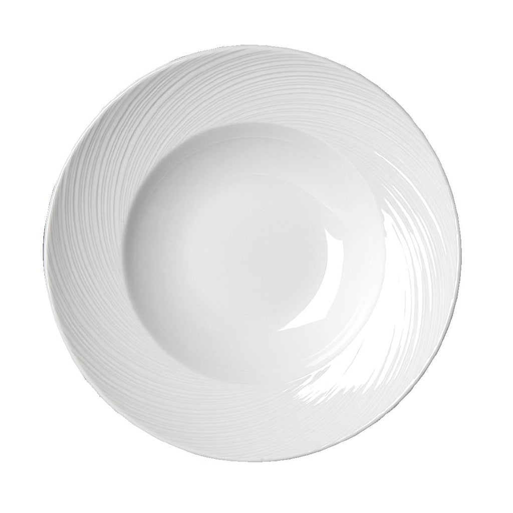 Steelite Spyro Nouveau Bowls 270mm (Pack of 6) - V6442 Steelite Distinction Steelite   