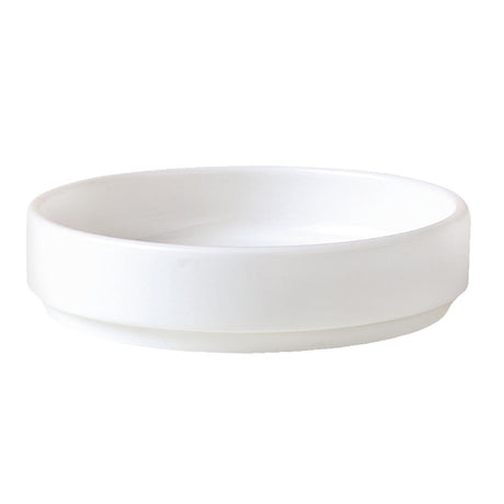 Steelite Monaco White Stacking Ashtrays 75mm (Pack of 12) - V6824 Steelite Distinction Steelite   