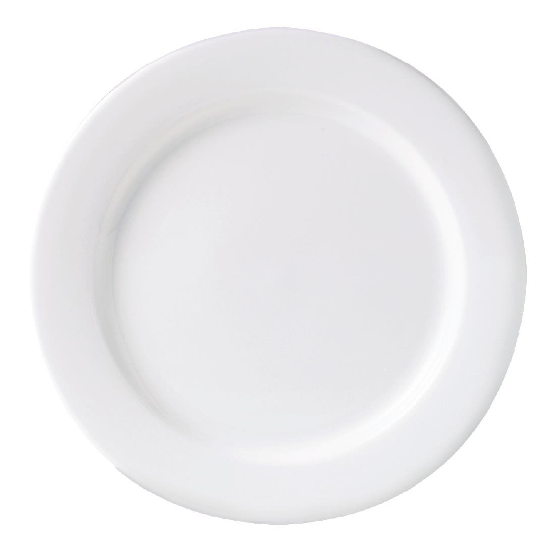 Steelite Monaco White Regency Plates 230mm (Pack of 12) - V6868 Steelite Distinction Steelite   