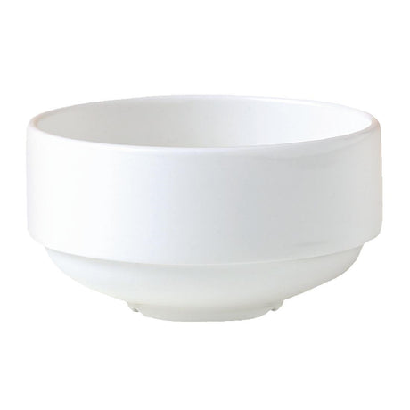 Steelite Monaco White Stacking Unhandled Soup Cups 285ml (Pack of 36) - V6874 Steelite Distinction Steelite   