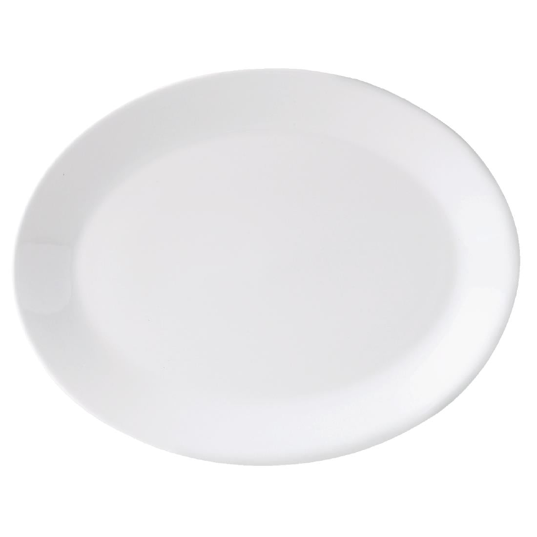 Steelite Monaco White Regency Oval Dishes 202mm (Pack of 24) - V6891 Steelite Distinction Steelite   