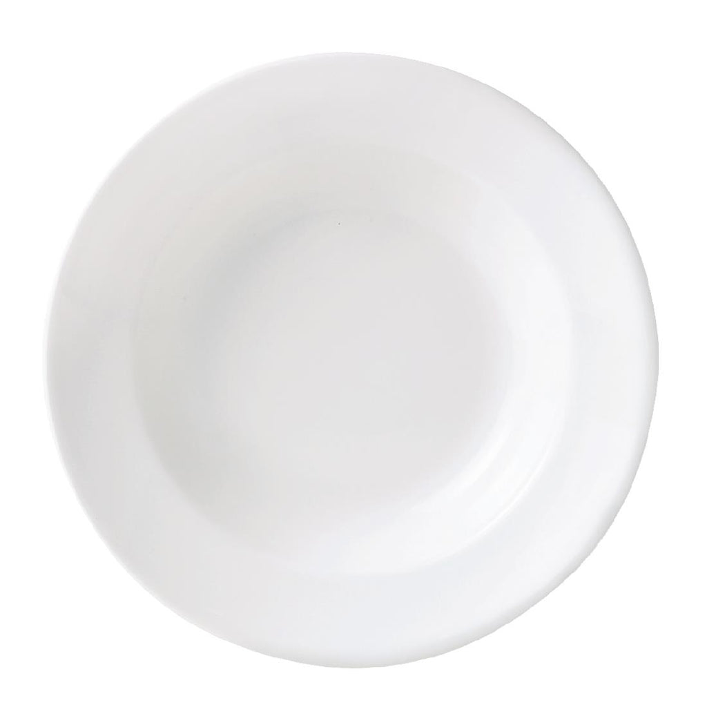 Steelite Monaco White Pasta Dishes 300mm (Pack of 6) - V6896 Steelite Distinction Steelite   