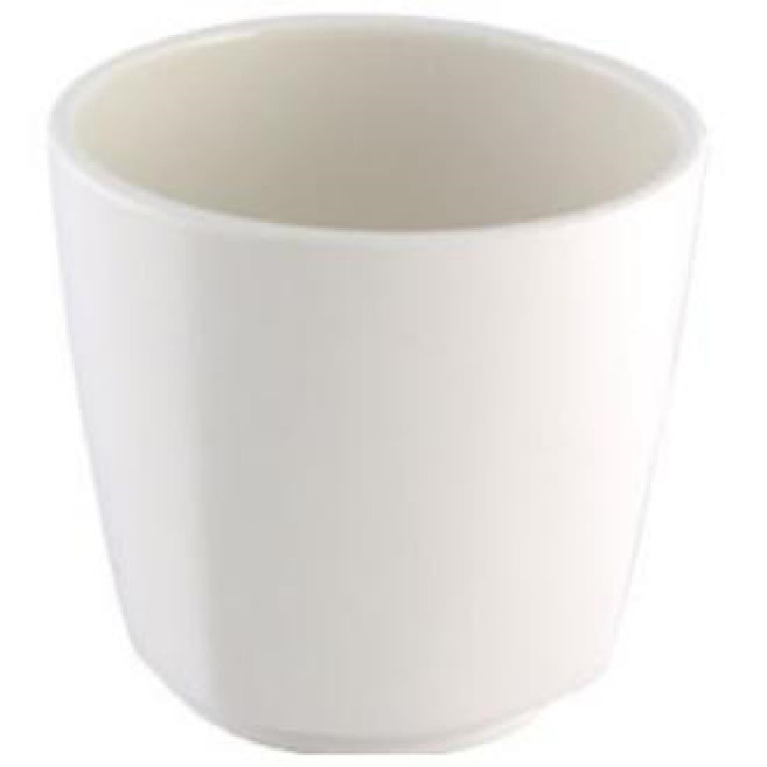 Steelite Monaco White Tall Cups 85ml (Pack of 36) - V6897 Steelite Distinction Steelite   