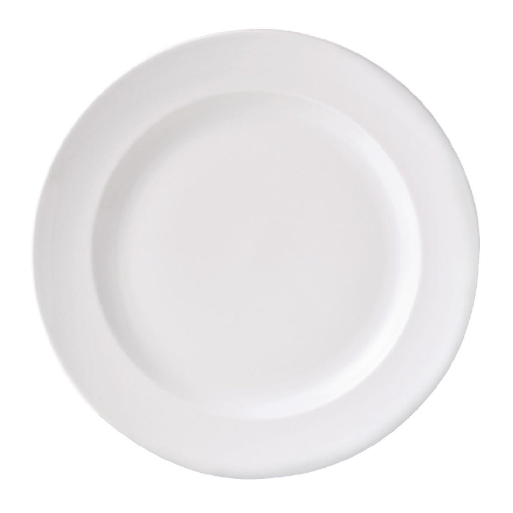 Steelite Monaco White Vogue Plates 320mm (Pack of 6) - V6898 Steelite Distinction Steelite   