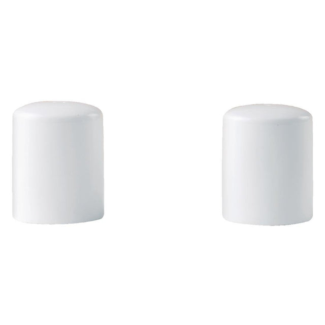 Steelite Monaco White Vogue Pepper Shakers (Pack of 12) - V7450 Steelite Distinction Steelite   