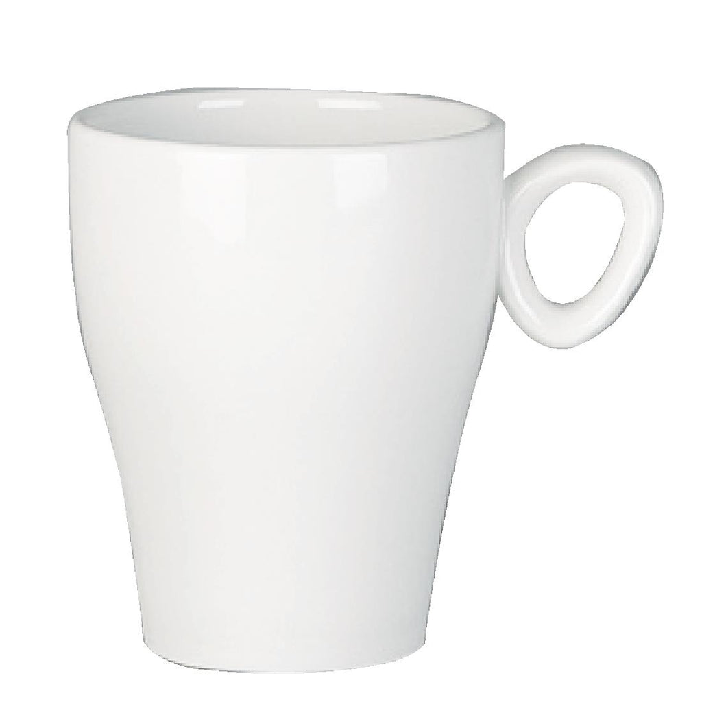 Steelite Simplicity White Aroma Mugs 190ml (Pack of 12) - V7458 Steelite Performance Steelite   