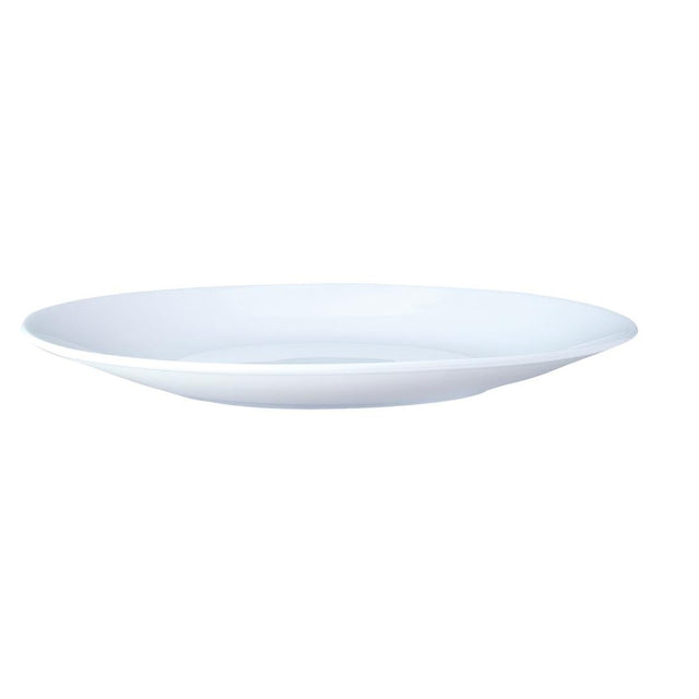 Steelite Contour White Plates 252mm (Pack of 24) - V9165 Steelite Distinction Steelite   