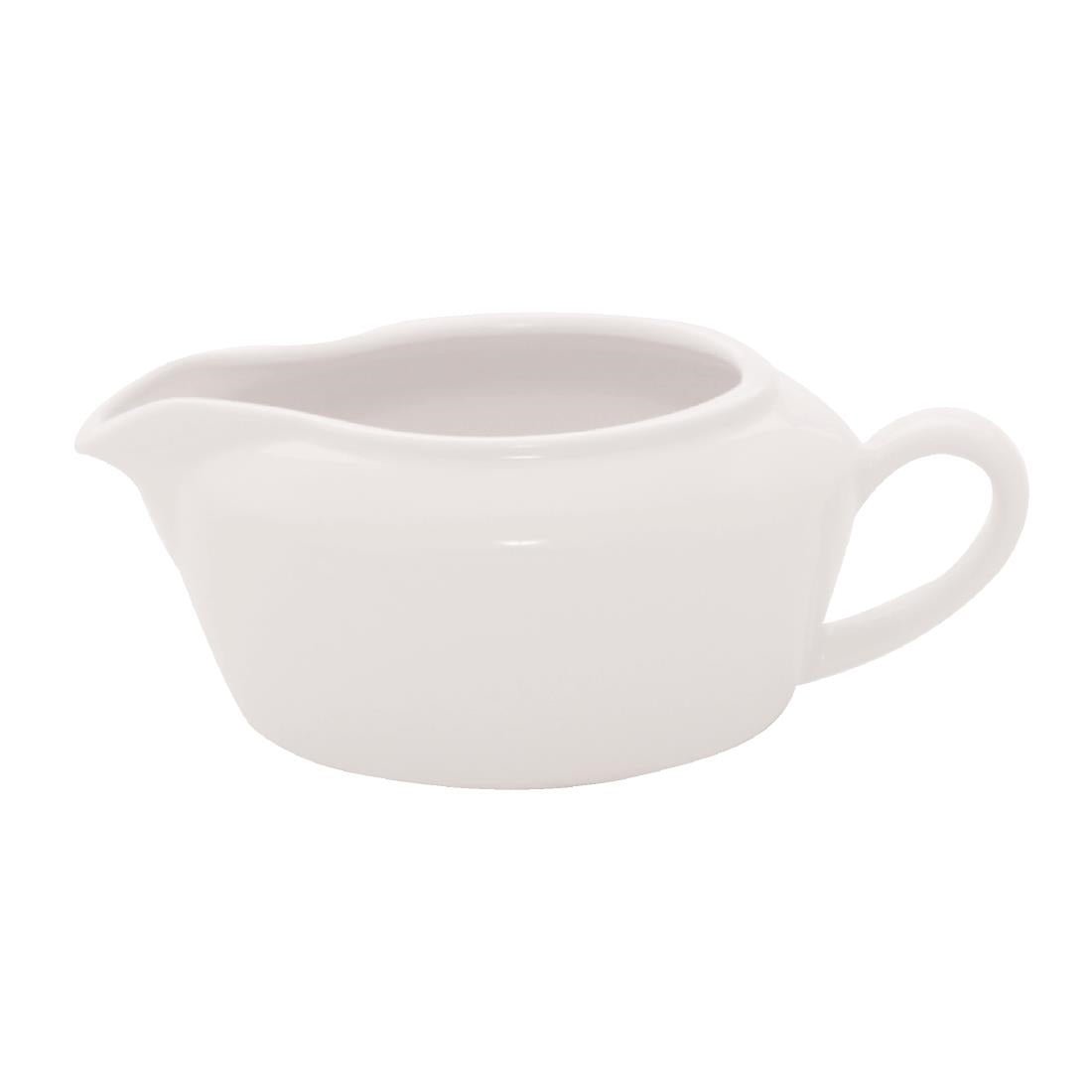 Steelite Simplicity White Harmony Sauce Boats 370ml (Pack of 6) - V7465 Steelite Performance Steelite   