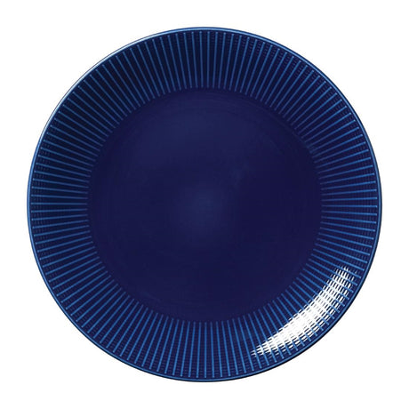 Steelite Willow Azure Gourmet Coupe Plates Blue 280mm (Pack of 6) - VV1804 Steelite Distinction Steelite   