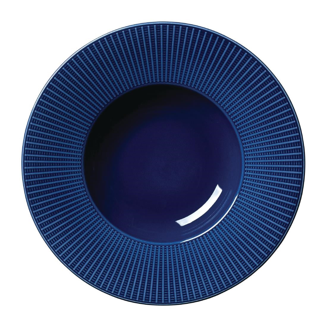 Steelite Willow Azure Gourmet Deep Rimmed Bowls Blue 285mm (Pack of 6) - VV1807 Steelite Distinction Steelite   