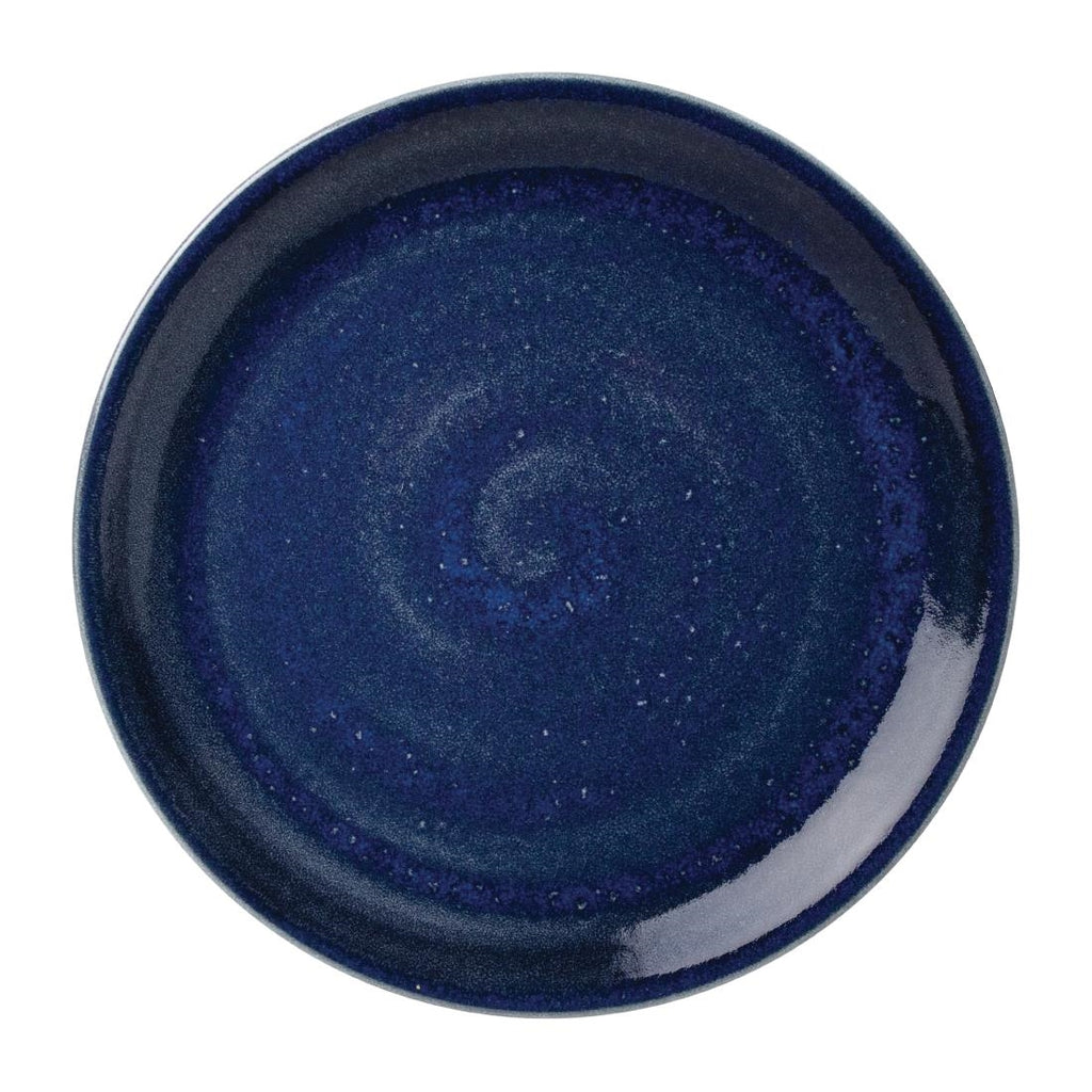 Steelite Vesuvius Coupe Plates Lapis 300mm (Pack of 12) - VV1816 Steelite Performance Steelite   