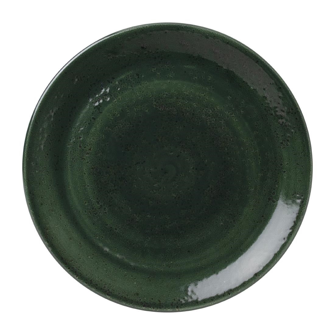 Steelite Vesuvius Coupe Plates Burnt Emerald 300mm (Pack of 12) - VV1848 Steelite Performance Steelite   