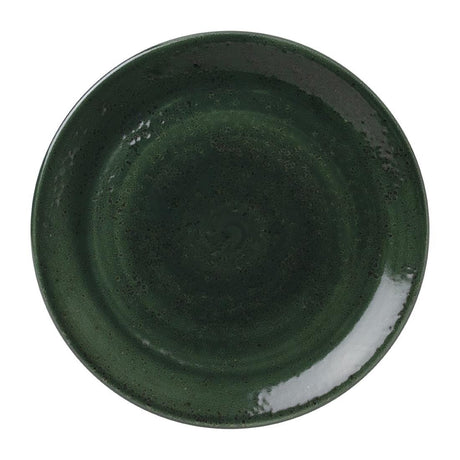 Steelite Vesuvius Coupe Plates Burnt Emerald 253mm (Pack of 12) - VV1850 Steelite Performance Steelite   